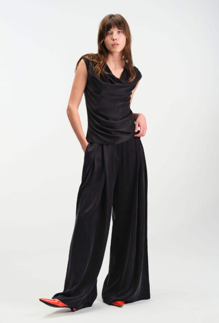 Seaside Affair Palazzo Pants Black